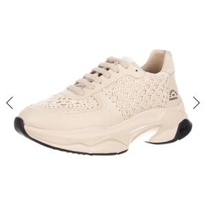 Loeffler Randall Women's Cream White Sneakers